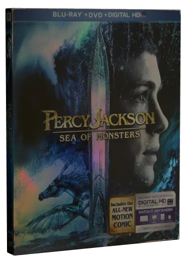 Percy Jackson: Sea of Monsters Blu-ray cover