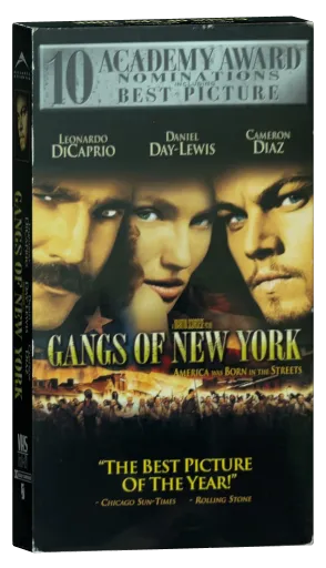 Gangs of New York VHS, Alliance Atlantis