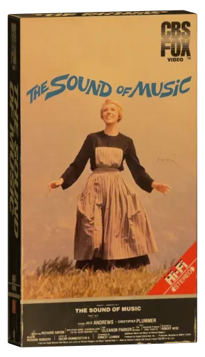 The Sound of Music VHS, CBS/FOX Video
