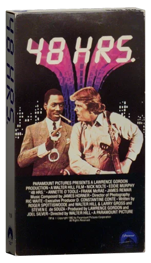 48 Hrs. VHS, Paramount