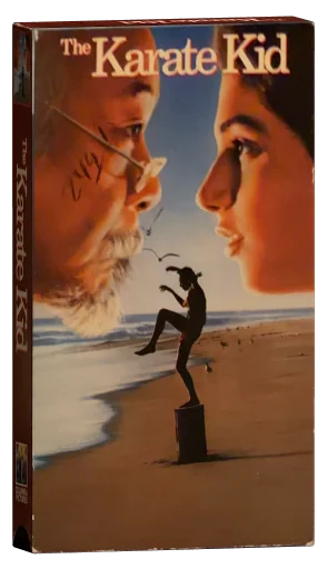 The Karate Kid VHS, Columbia TriStar Home Video