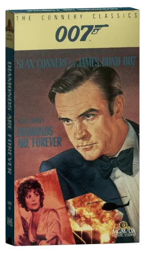 Diamonds Are Forever VHS, MGM