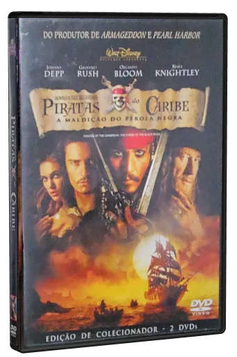 Pirates of the Caribbean: The Curse of the Black Pearl DVD, Walt Disney