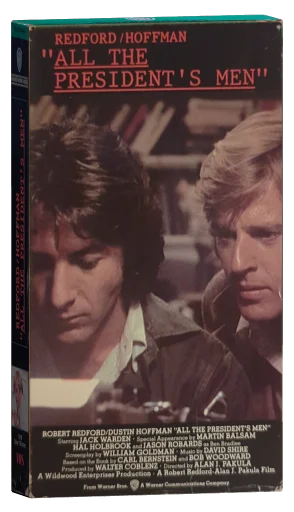 All the President's Men VHS cover