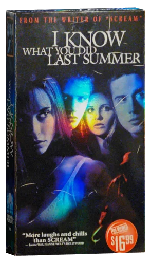 I Know What You Did Last Summer VHS, Columbia TriStar Home Video