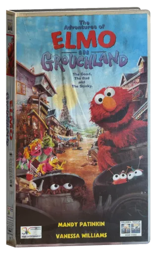 The Adventures of Elmo in Grouchland VHS, Columbia TriStar Home Video