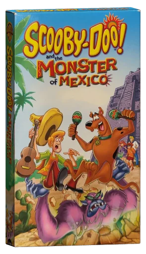 Scooby-Doo! and the Monster of Mexico VHS, Warner Home Video