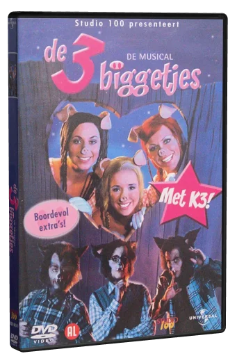 The Three Little Pigs The Musical DVD, Studio 100