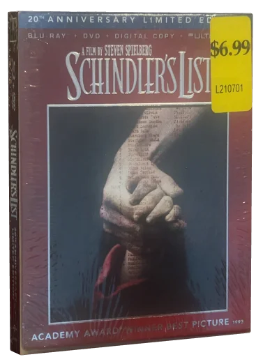 Schindler's List Blu-ray, Universal Pictures