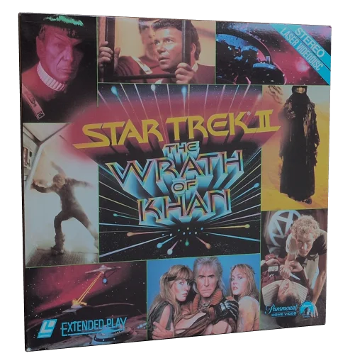 Star Trek II: The Wrath of Khan Laserdisc, Paramount Home Video