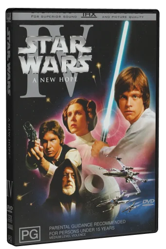 Star Wars A New Hope DVD, 20th Century Fox Home Entertainment
