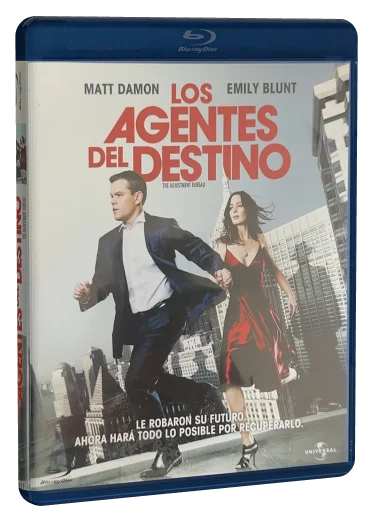 The Adjustment Bureau Blu-ray cover