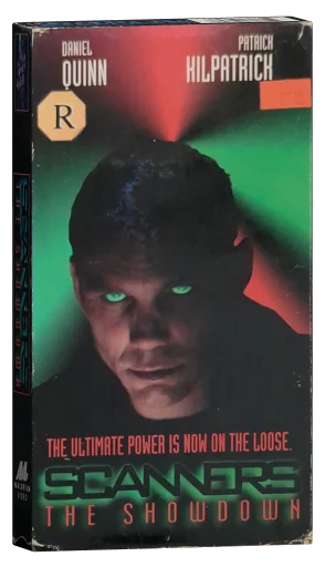 Scanners: The Showdown VHS cover