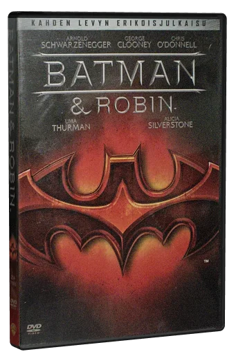 Batman & Robin DVD cover
