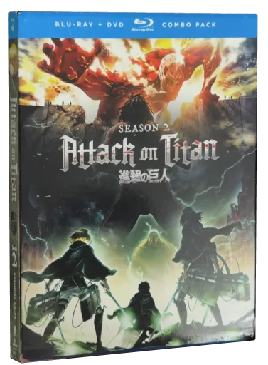 Attack on Titan: Season 2 Blu-ray cover
