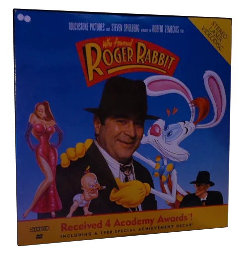 Who Framed Roger Rabbit Laserdisc, Touchstone Home Video