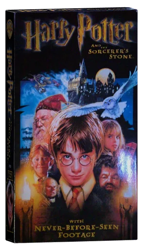 Harry Potter and the Philosopher's Stone VHS, Warner Bros.