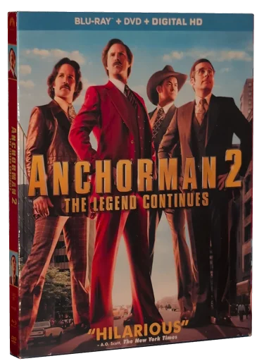 Anchorman 2: The Legend Continues Blu-ray, Paramount Home Video