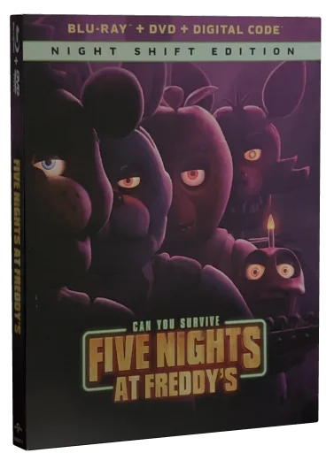 Five Nights at Freddy's Blu-ray cover