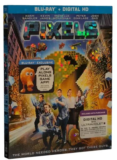 Pixels Blu-ray, RCA/Columbia Pictures Home Video
