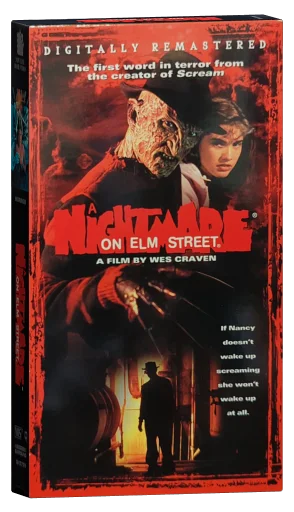 A Nightmare on Elm Street VHS, New Line Home Video