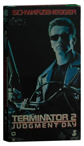 Terminator 2: Judgment Day VHS, Carolco Home Video