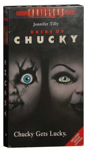 Bride of Chucky VHS, Universal