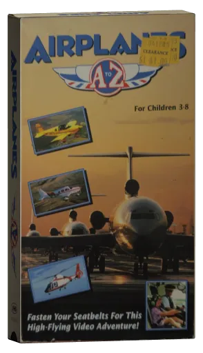 Airplanes A to Z VHS cover