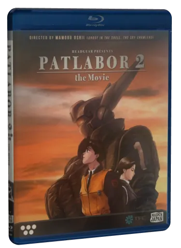 Patlabor 2: The Movie Blu-ray cover