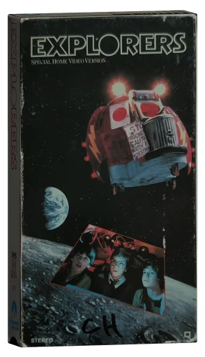 Explorers VHS, Paramount Home Video