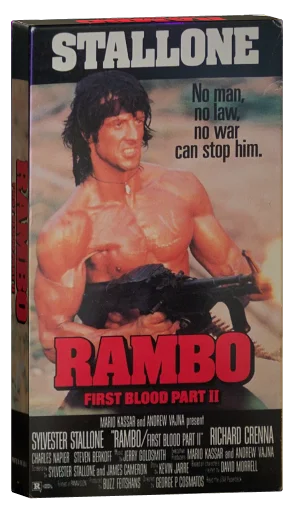 Rambo: First Blood Part II VHS, Promotional Concept Group
