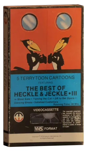 5 Terrytoon Cartoons Featuring The Best Of Heckle & Jeckle III VHS cover