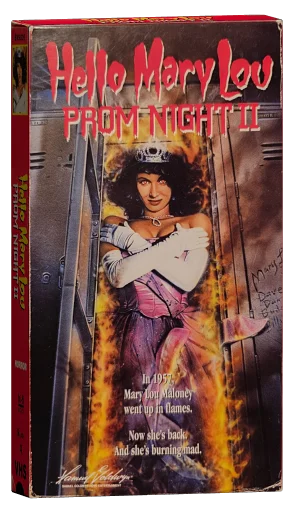 Hello Mary Lou: Prom Night II VHS, Video Treasures