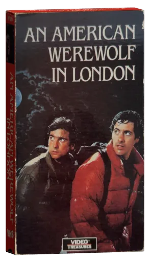 An American Werewolf in London VHS, Video Treasures
