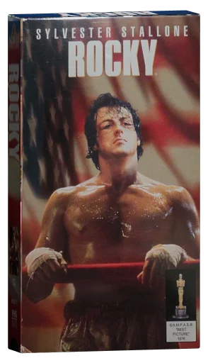 Rocky VHS, MGM/UA Home Video