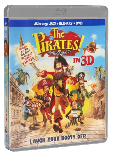 The Pirates! In an Adventure with Scientists! Blu-ray, Sony Pictures Home Entertainment