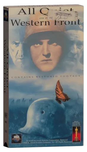All Quiet on the Western Front VHS, MCA Universal Home Video