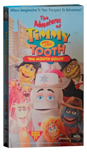 The Adventures of Timmy the Tooth: Big Mouth Gulch VHS cover
