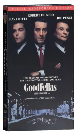 GoodFellas VHS, Warner Bros.