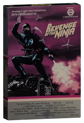 Revenge of the Ninja Betamax, MGM/UA Home Video