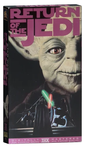 Return of the Jedi VHS, CBS/FOX Video