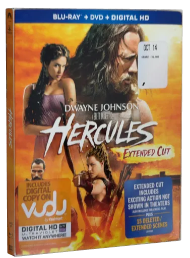 Hercules Blu-ray, Paramount Pictures