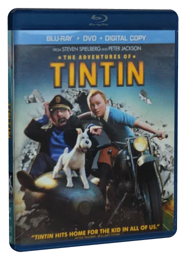 The Adventures of Tintin Blu-ray, Paramount Pictures