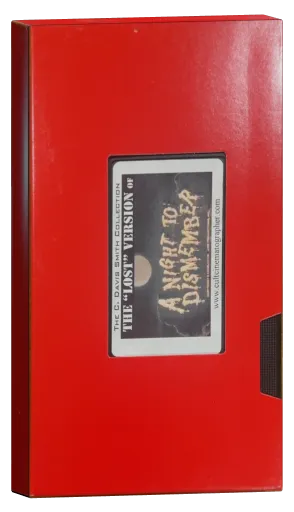 A Night to Dismember: The Original Cut VHS cover
