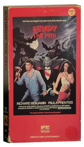 Saturday the 14th VHS, Embassy Home Entertainment