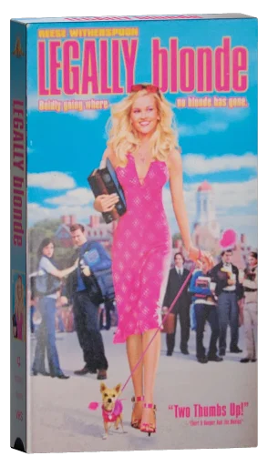 Legally Blonde VHS cover