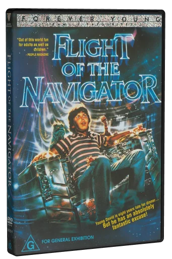Flight of the Navigator DVD, Roadshow Entertainment