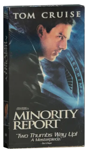 Minority Report VHS, DreamWorks Home Entertainment