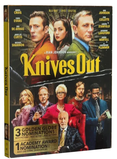 Knives Out Blu-ray, Lionsgate