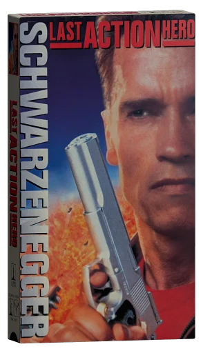 Last Action Hero VHS, Columbia TriStar Home Video